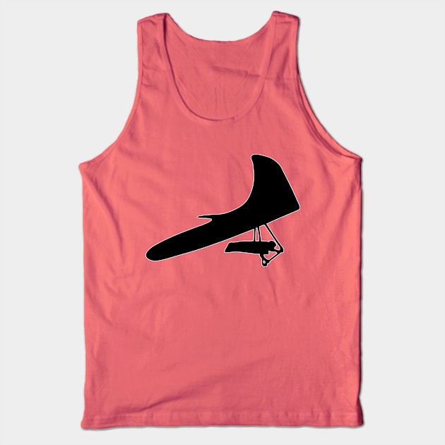 delta Hang gliding Tank Top by Huggy Mauve